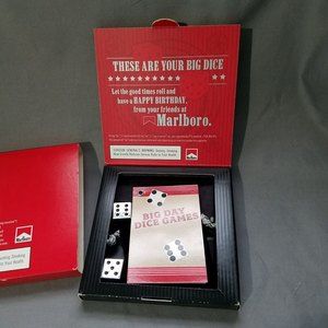 This Is Your Big Day Marlboro Dice Set, Birthday Promotion
